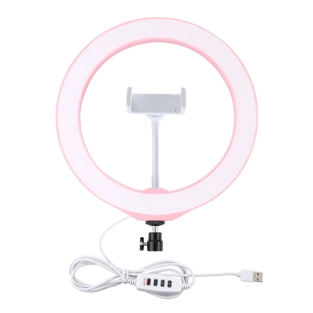 26cm Dimmable Led Ring Light with Tripod and Phone Clamp