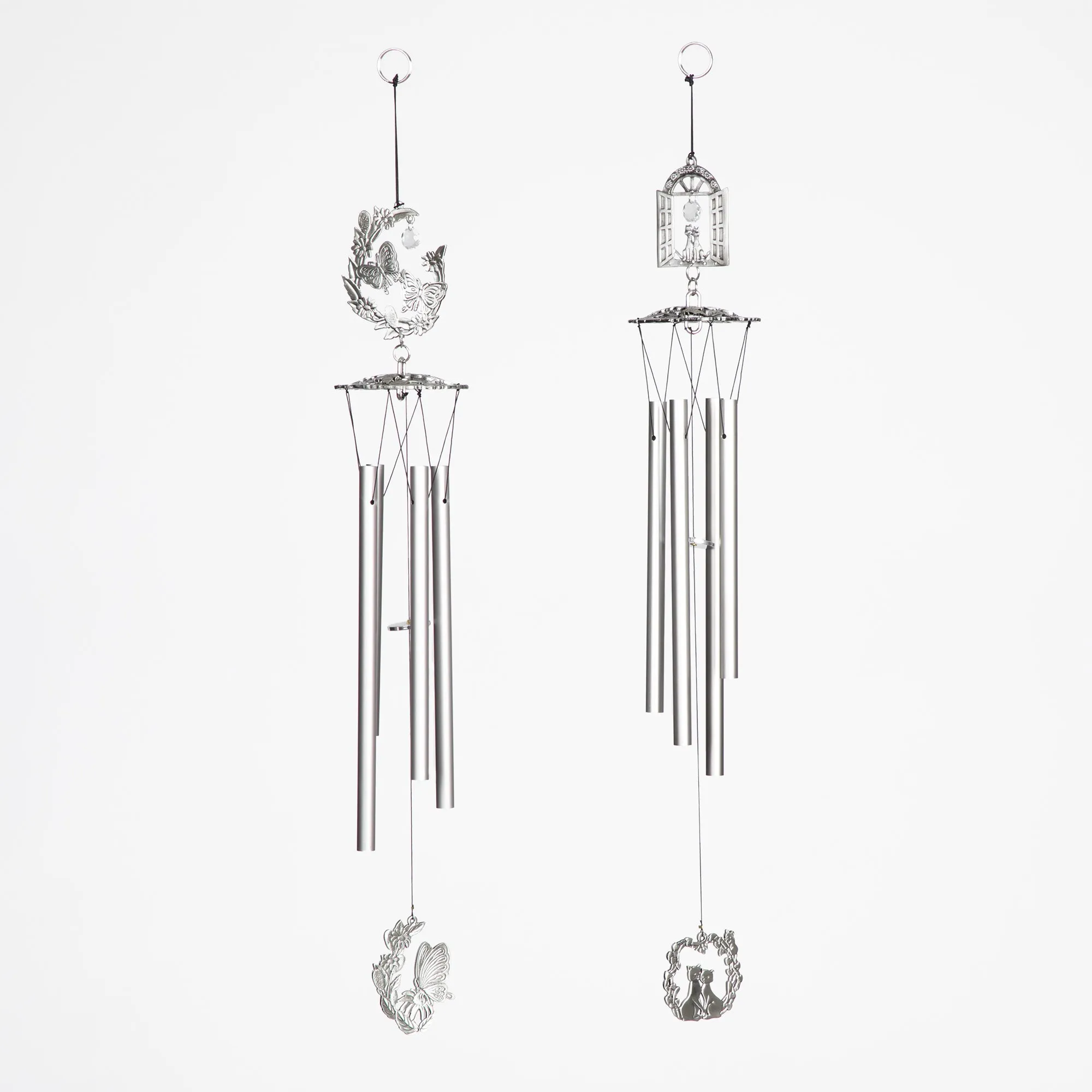 Animal Love Pewter Chimes