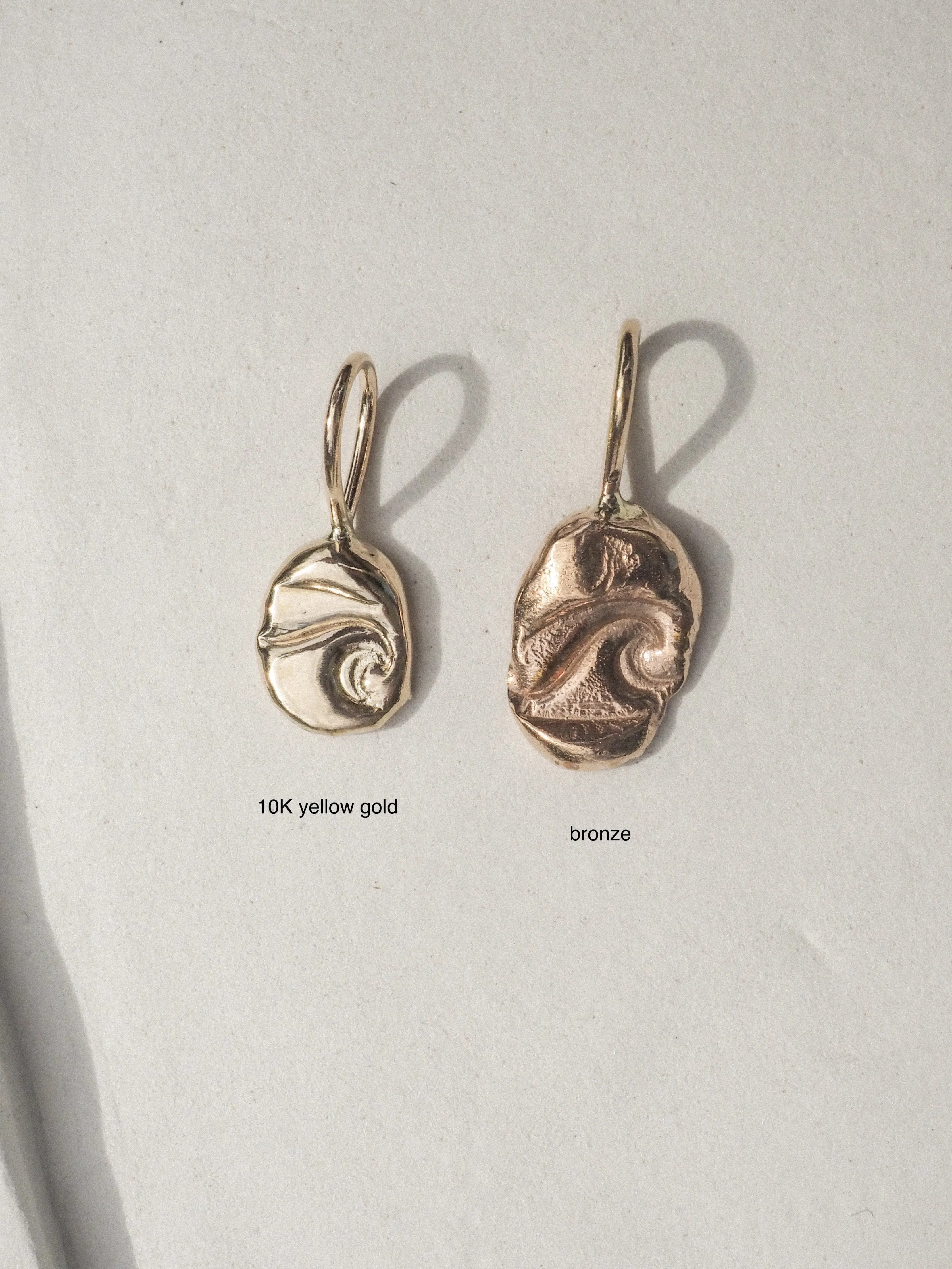 BABYS BREATH CHARM | BRONZE