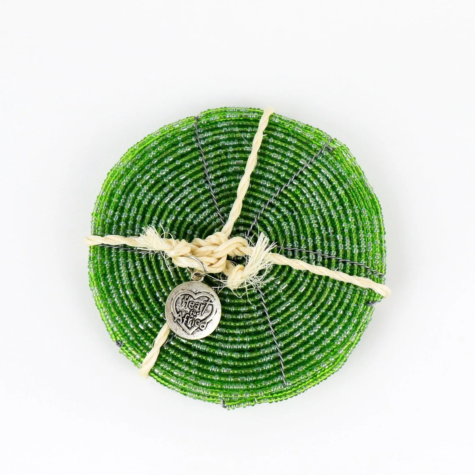 Beaded Coasters Set of 4