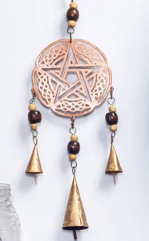 Celtic Pentacle Wind Chime