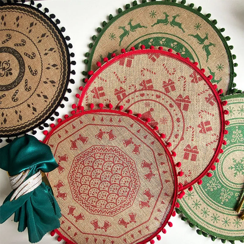 Christmas Woven Vintage Placemats
