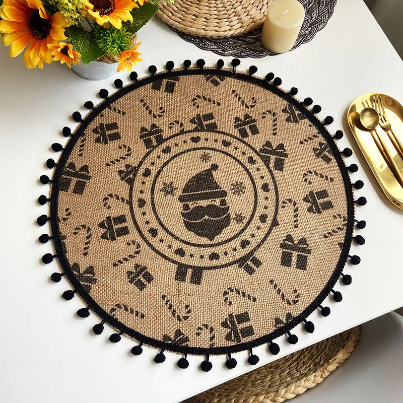 Christmas Woven Vintage Placemats