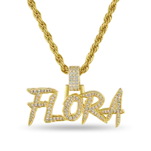 Custom Coke Boys Font Pendant