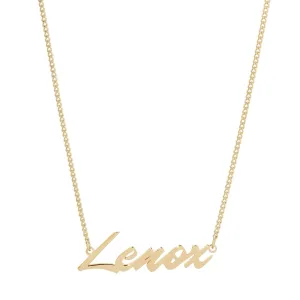 Custom Script Nameplate