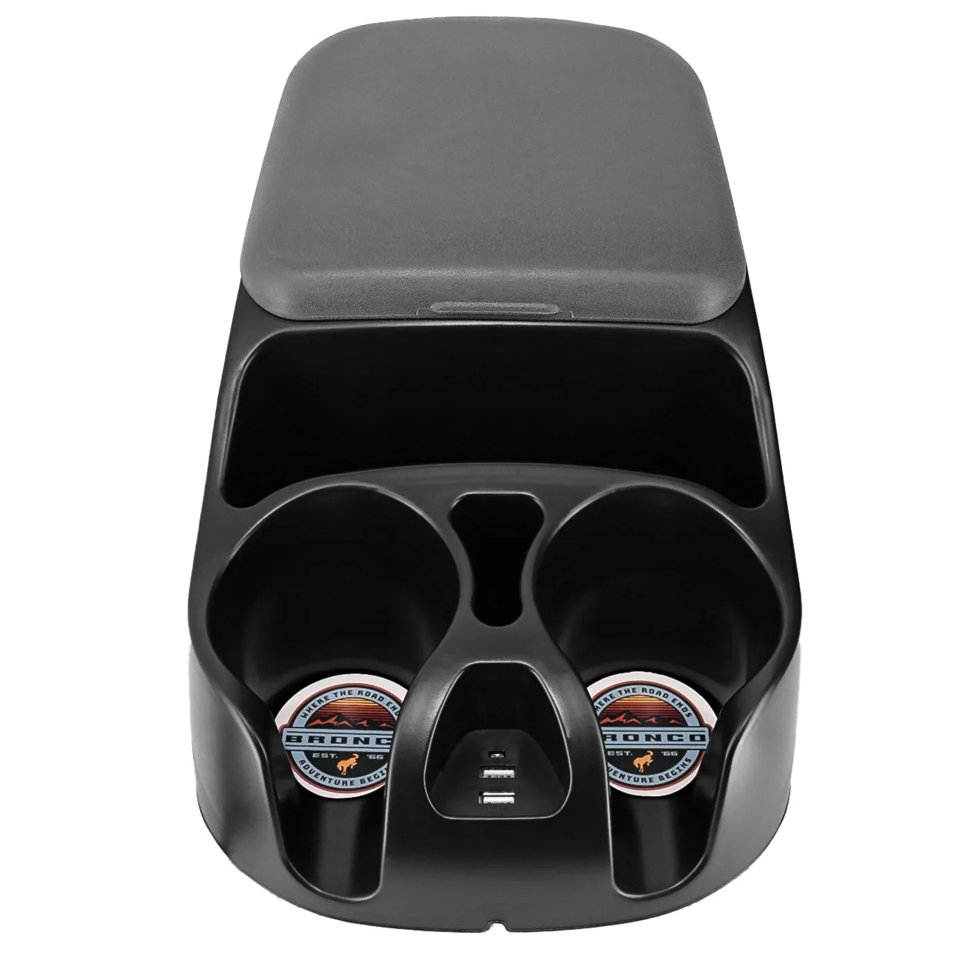 Ford Bronco Roads End Car Coaster Set of 2