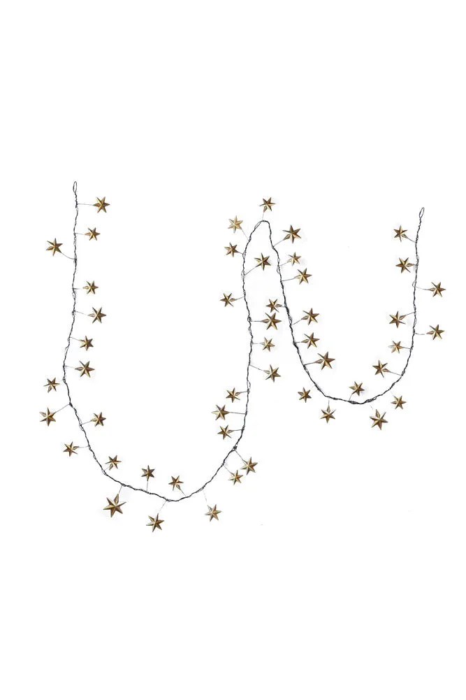 Gold Star Fairy Lights