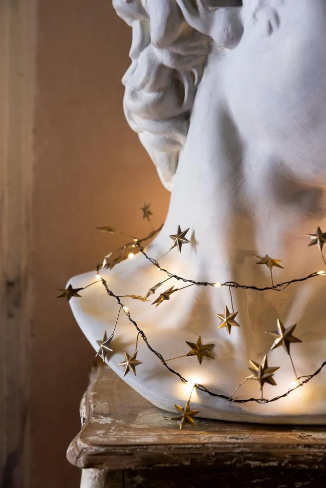 Gold Star Fairy Lights