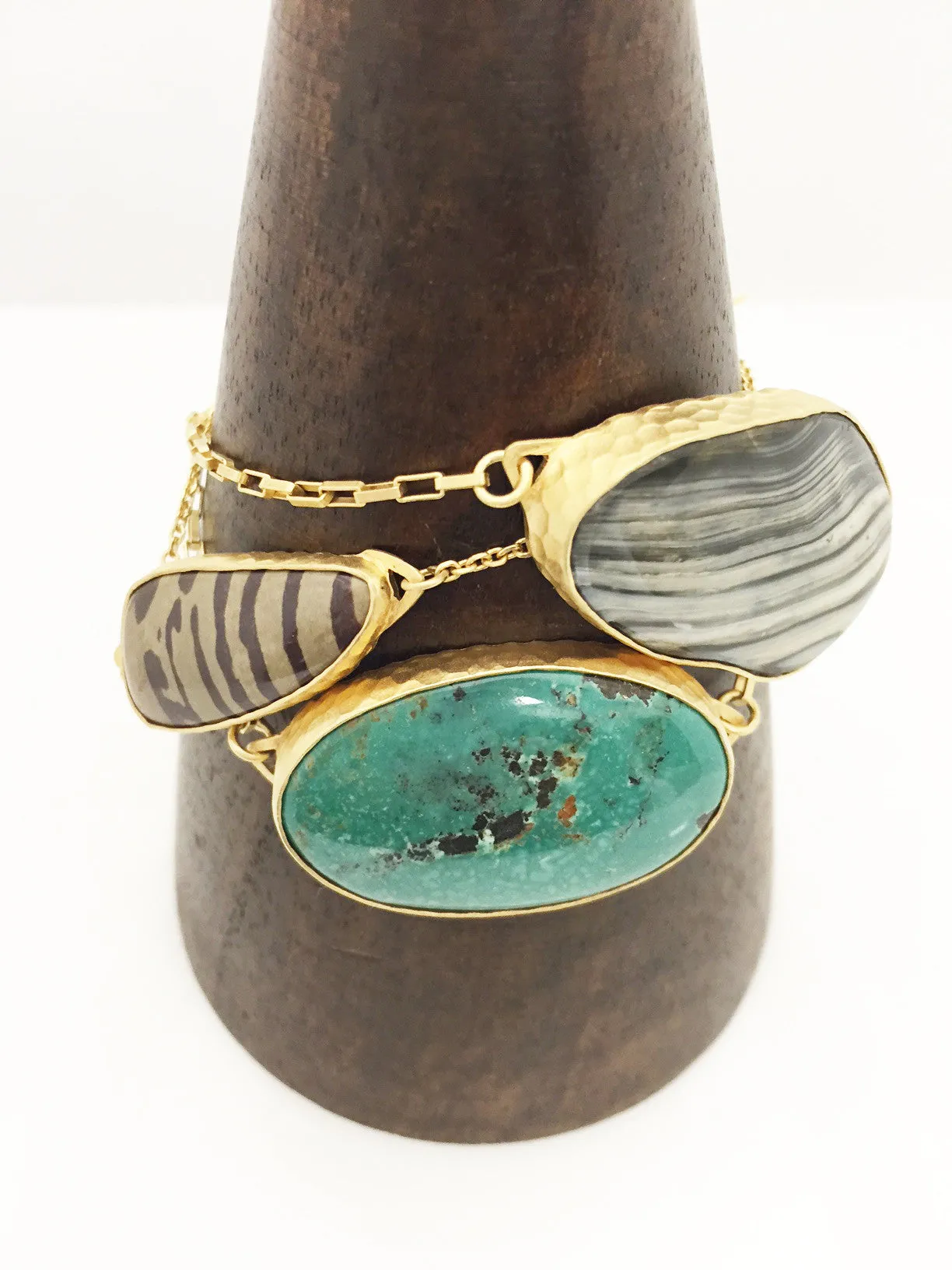 Heather Benjamin | Handmade Small Zebra Jasper Bracelet