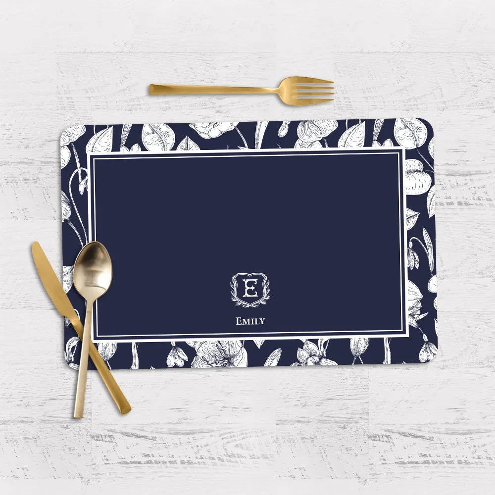 Ink Botanica Placemat