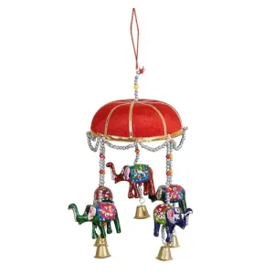 JAYVI CREATIONS Torans for Main Door Wall Hanging Bandhanwar for Entrance Door Bandarwal for Festive Home Decoration - Decoration Items for Home Décor-D5,(Pack of 1)