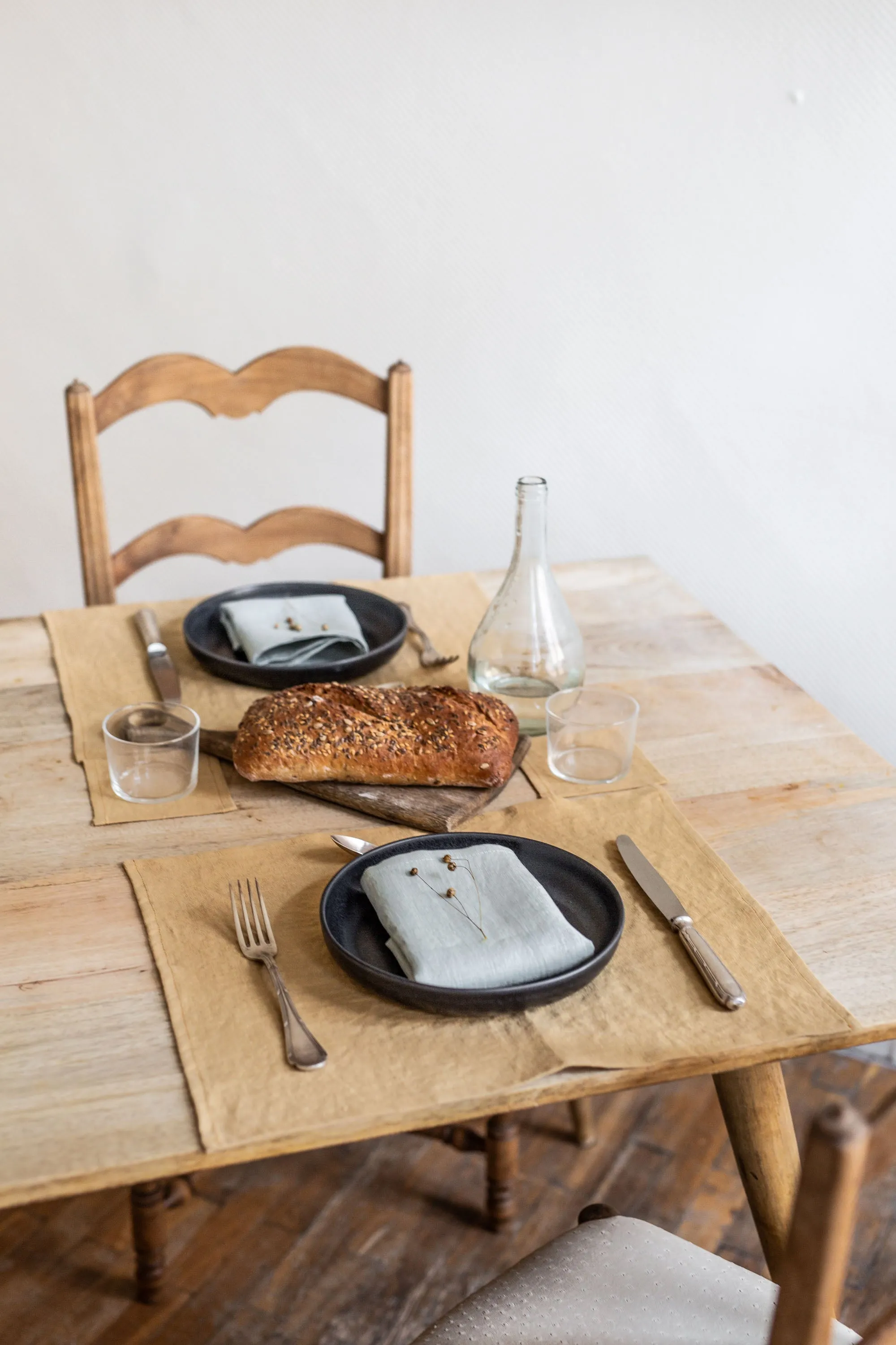 Linen placemats set of 2 by AmourLinen