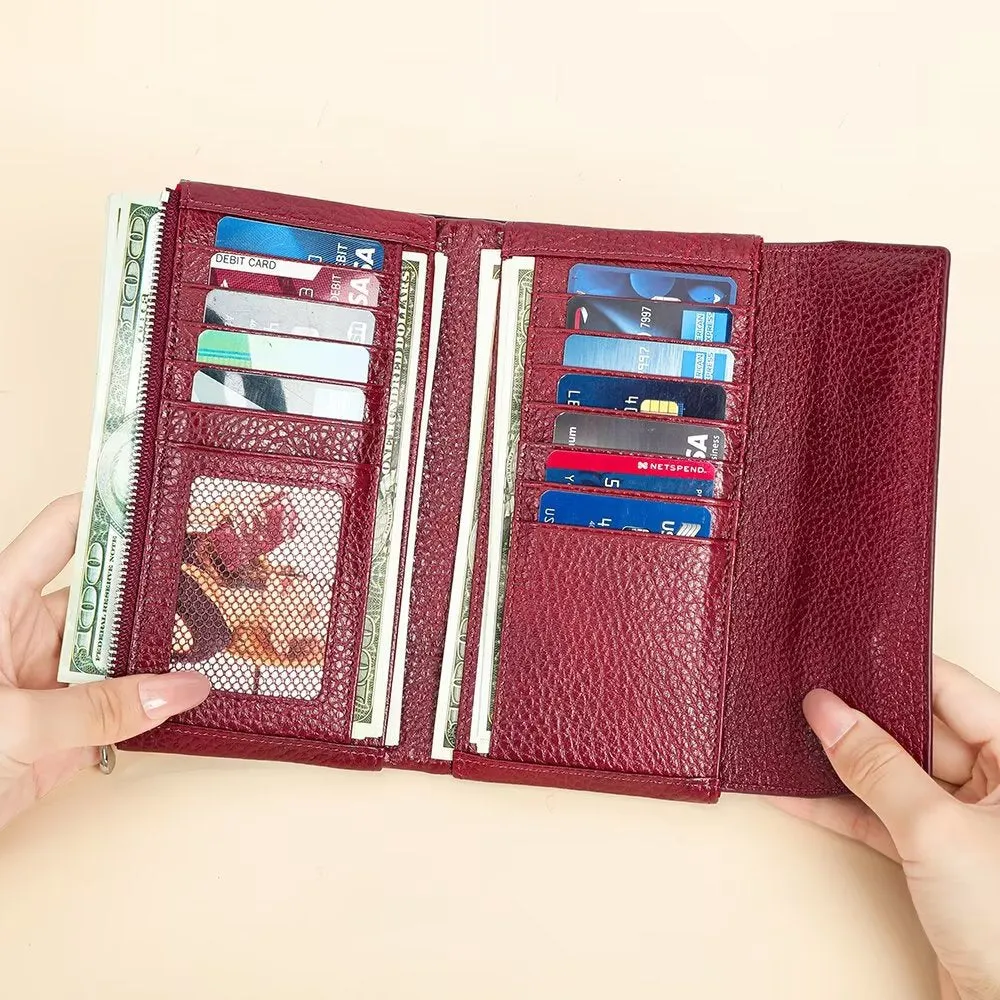 Luxury CrocLeather Long Wallets
