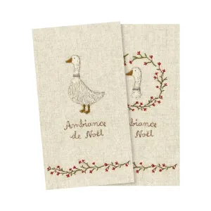 Maileg Napkin, Goose - Large