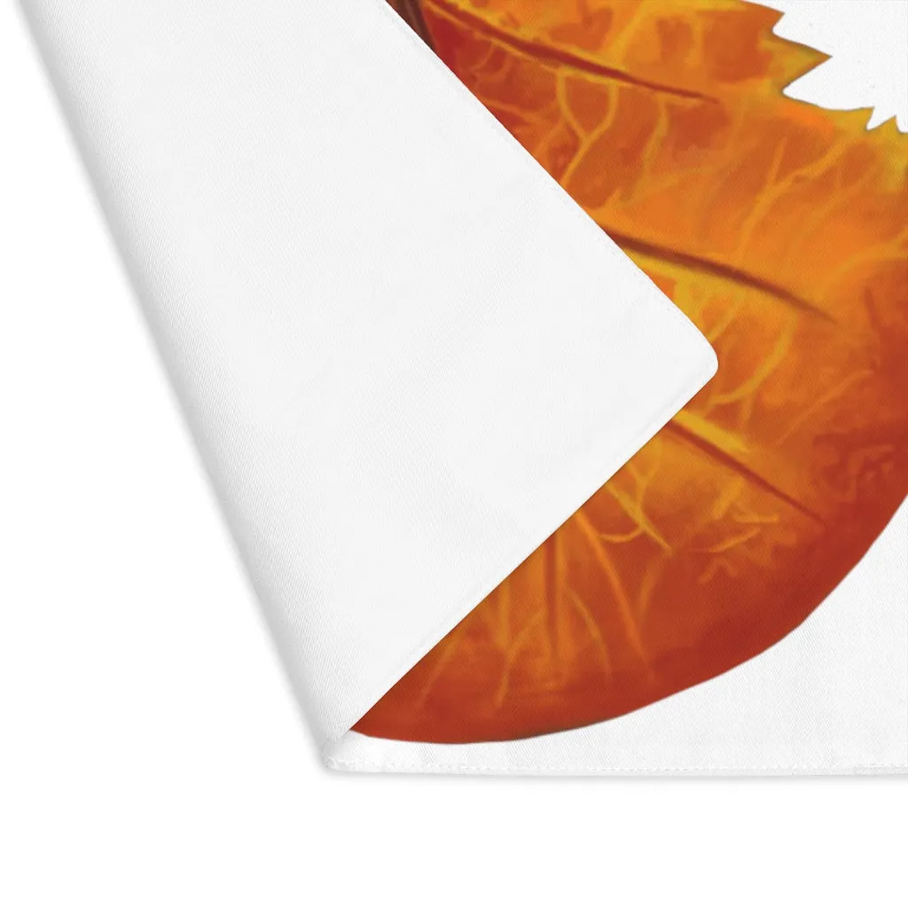 Orange Leaf Placemat