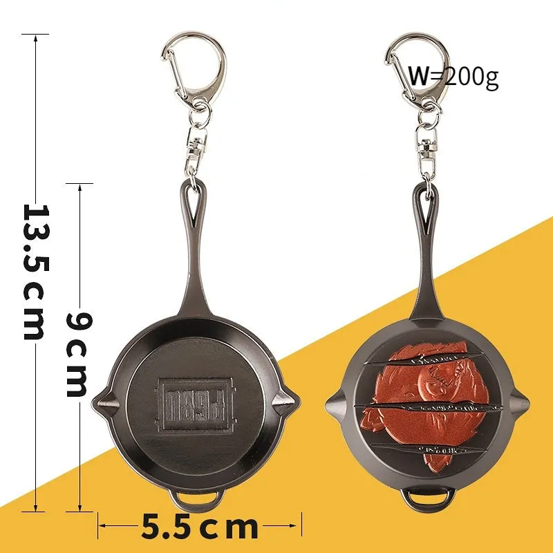 PUBG Pan Keychains