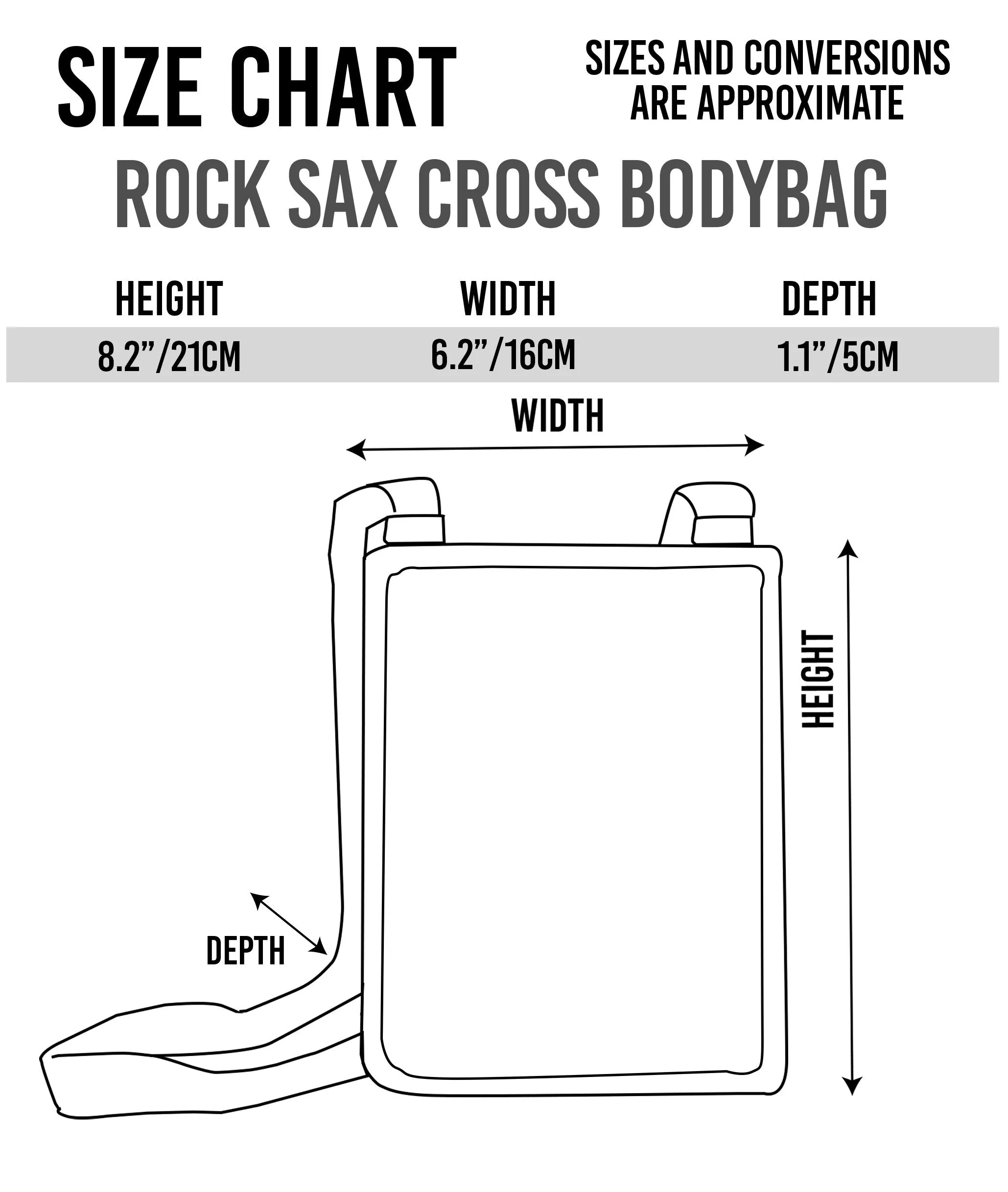 Rock Sax Metallica Ride The Lightening Cross-Body Bag