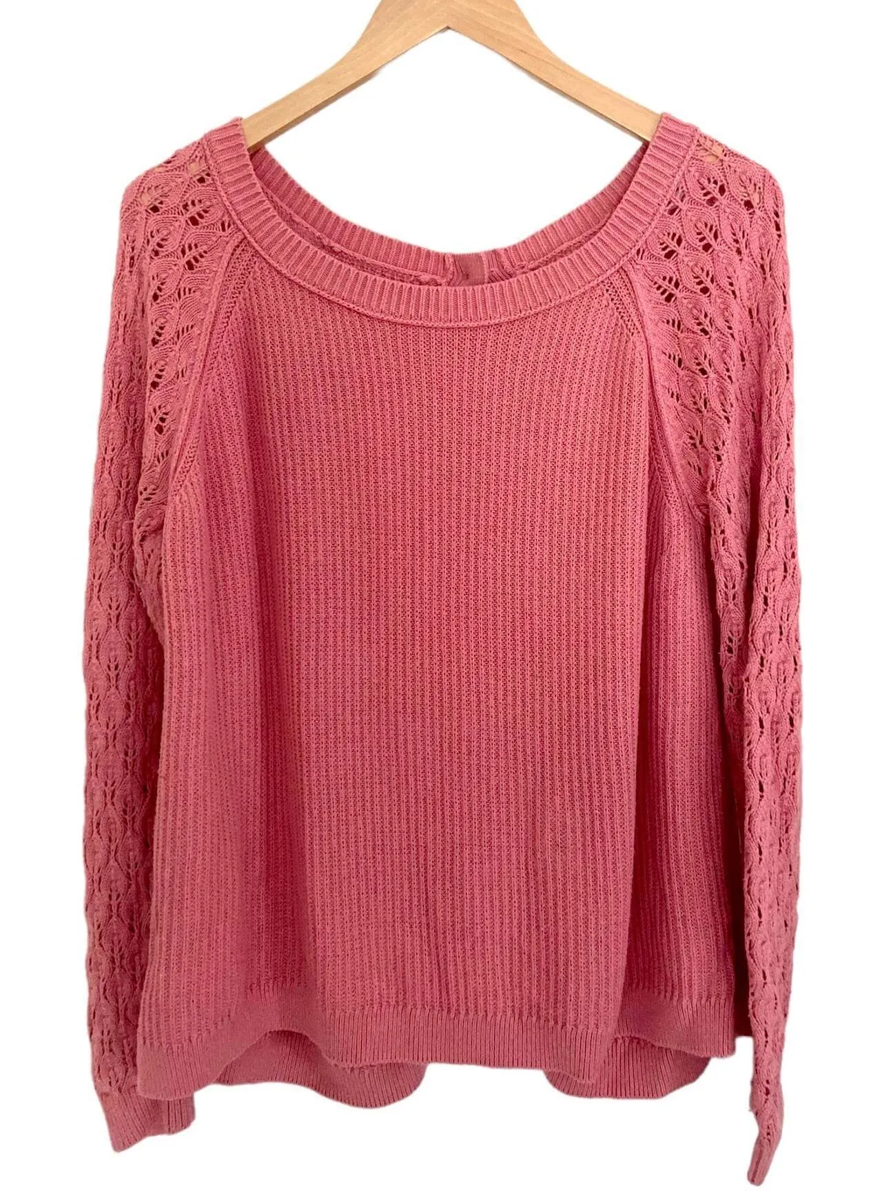 Soft Autumn Button Back Sweater