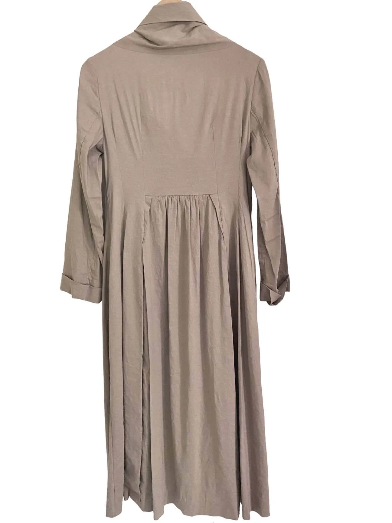 Soft Summer Linen Twill Duster Jacket