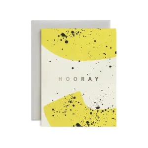 Speckled Hooray Card