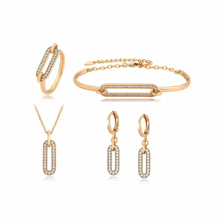 xuping Jewelry Luxury-مجموعة مجوهرات