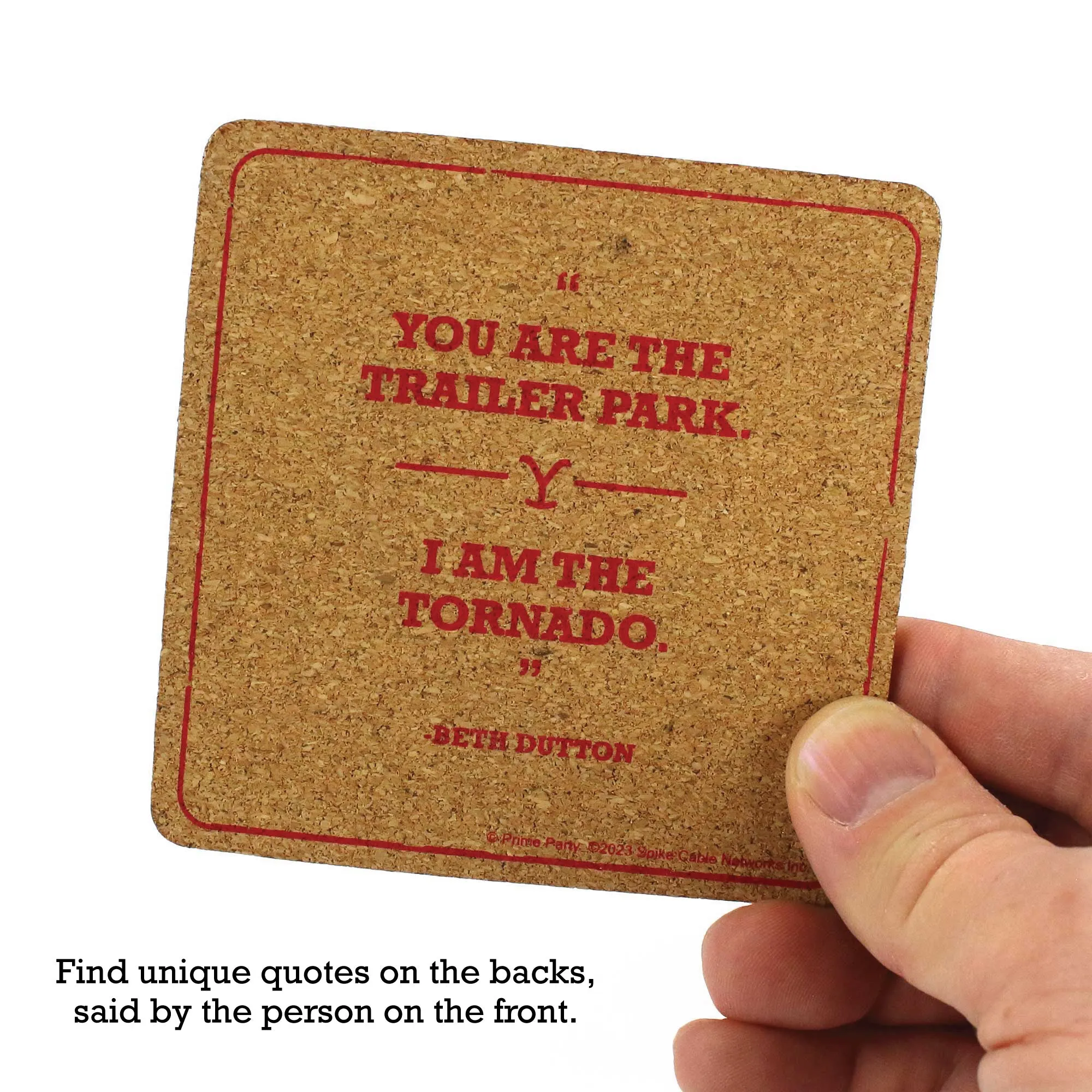 Yellowstone Beverage Coasters (Set of 8)