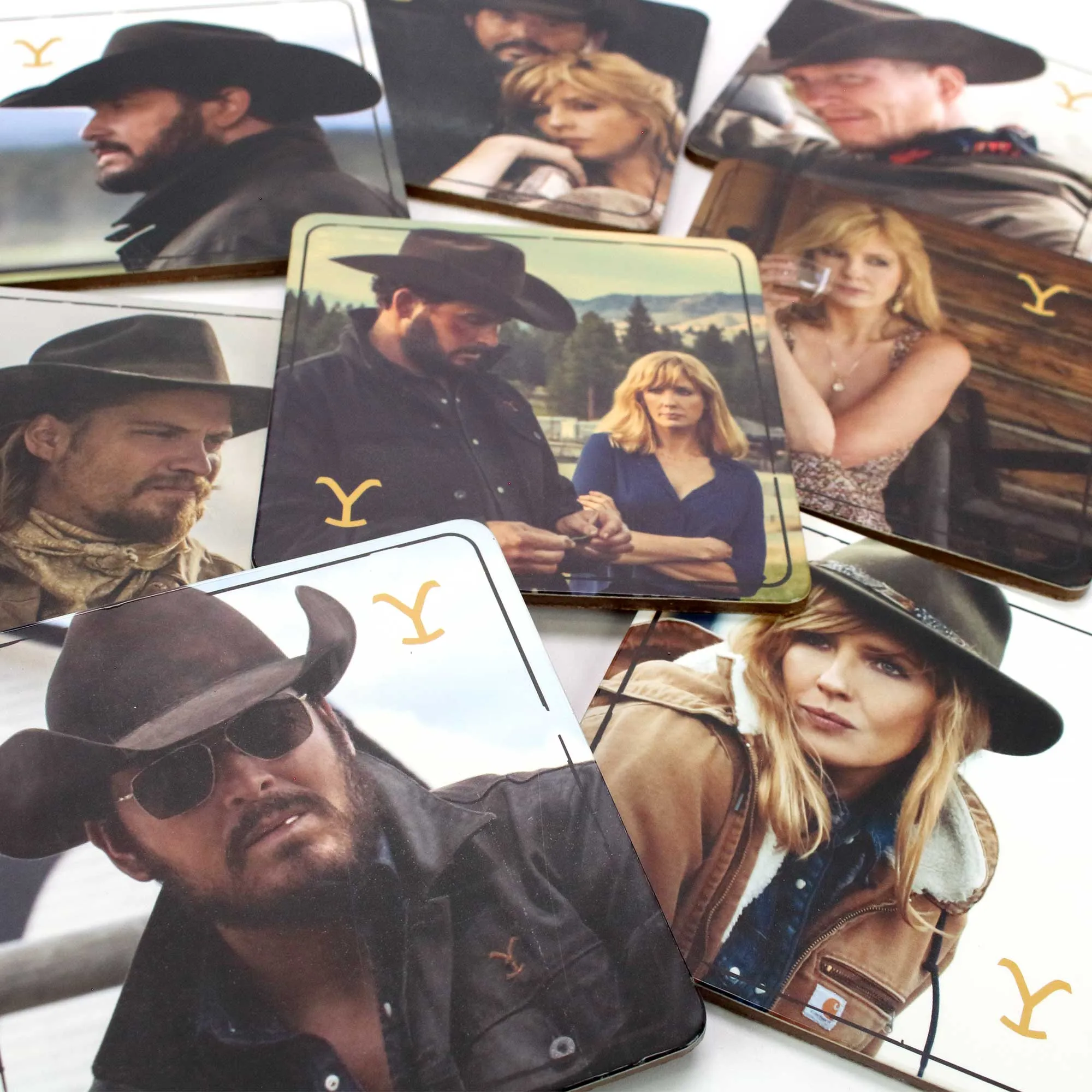 Yellowstone Beverage Coasters (Set of 8)